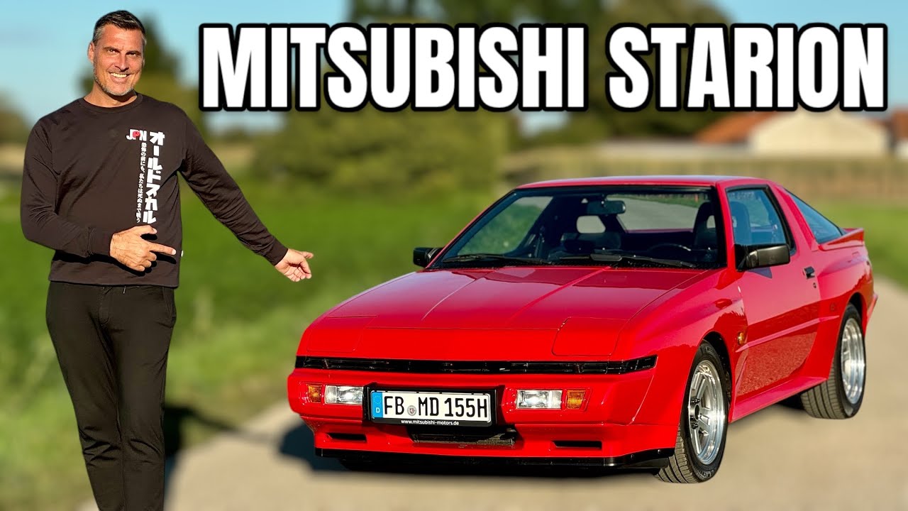 MITSUBISHI STARION: Turbo-Legende! Japan-Sportwagen aus dem Jahr 1990 im Test | Classic | Review