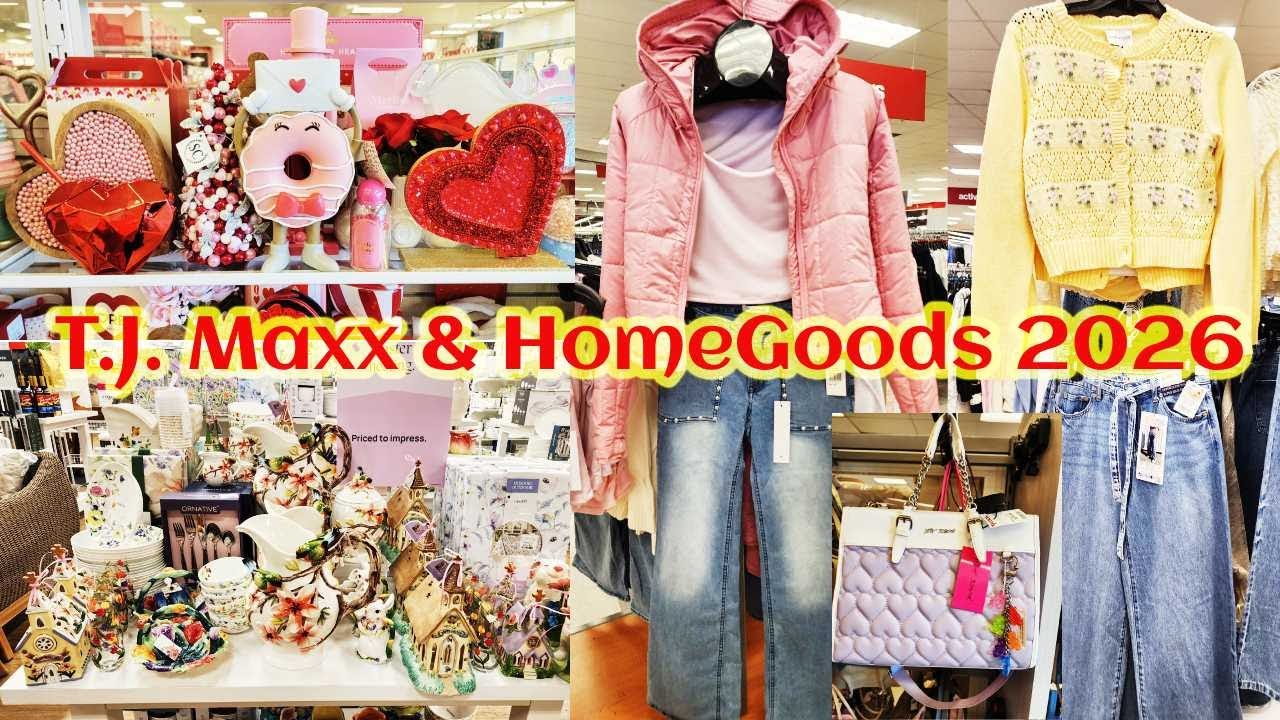 😍T.J. Maxx and HomeGoods 😍2026