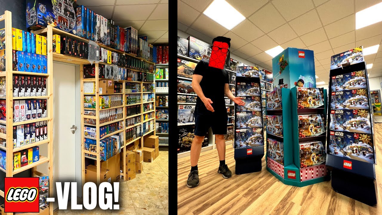 Übertriebene LEGO Displays 😂|  Shop Upgrade! | gefährlicher Transport...😬 | VLOG