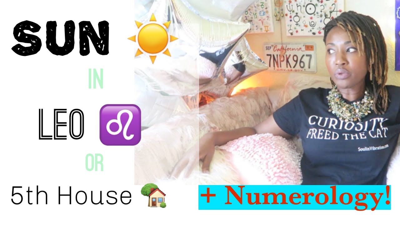 ☀️ Sun in Leo ♌️ Or 5th House 🏡 + Numerology Life Path Numbers || #Leo #Astrology #Numerology