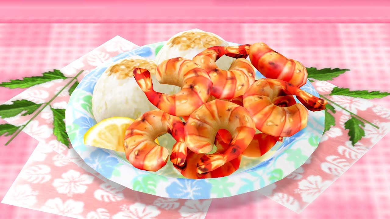 Garlic Shrimp Recipe - Cooking Mama Let’s Cook [gameplay]