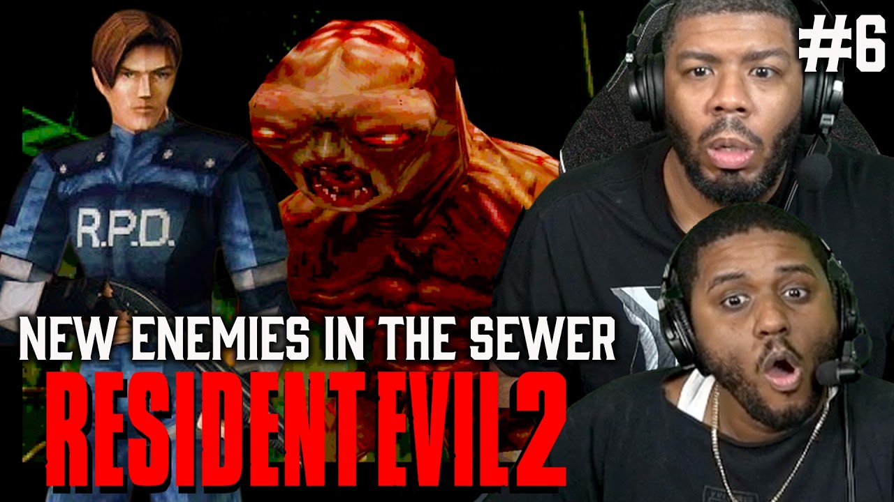 Resident Evil 2 (1998) | Leon A | Episode 6 - Giant Alligator Boss & William Birkin Origin!
