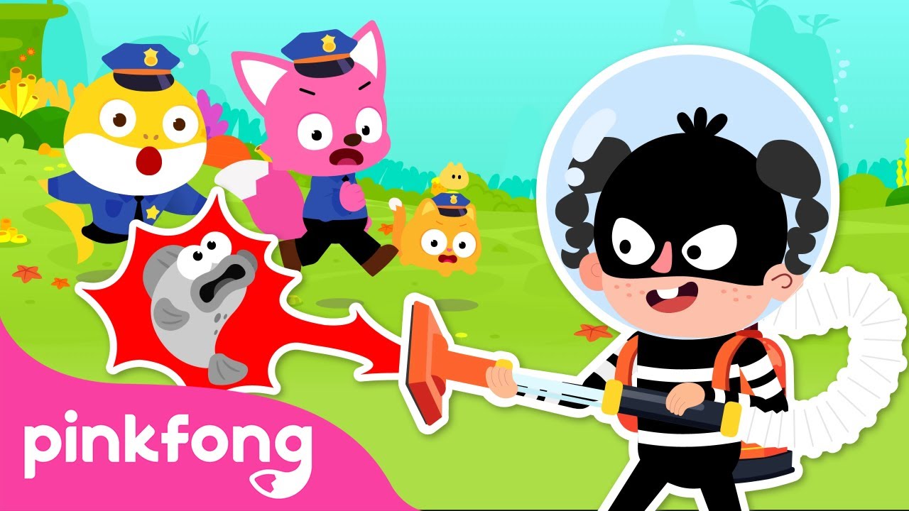 [NEW] Veo, Veo Color Thieves | Catch the Thief | Pinkfong the Police | Pinkfong Official