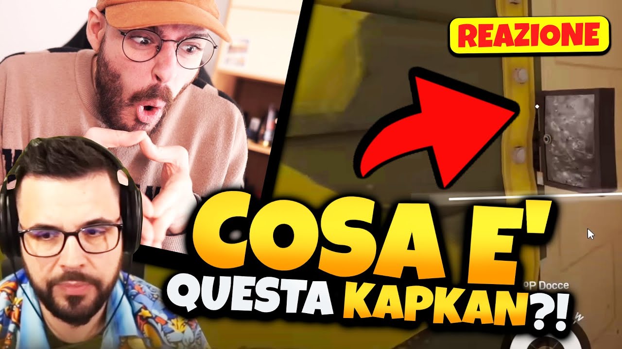 CICCIO NON USARE KAPKAN COSI'!! - Rainbow Six Siege ITA Reazione
