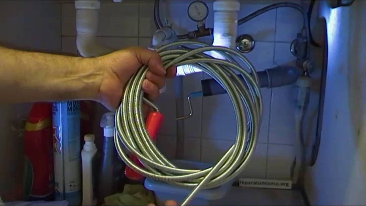 DESATASCO DESAGUE FREGADERO DOMESTICO