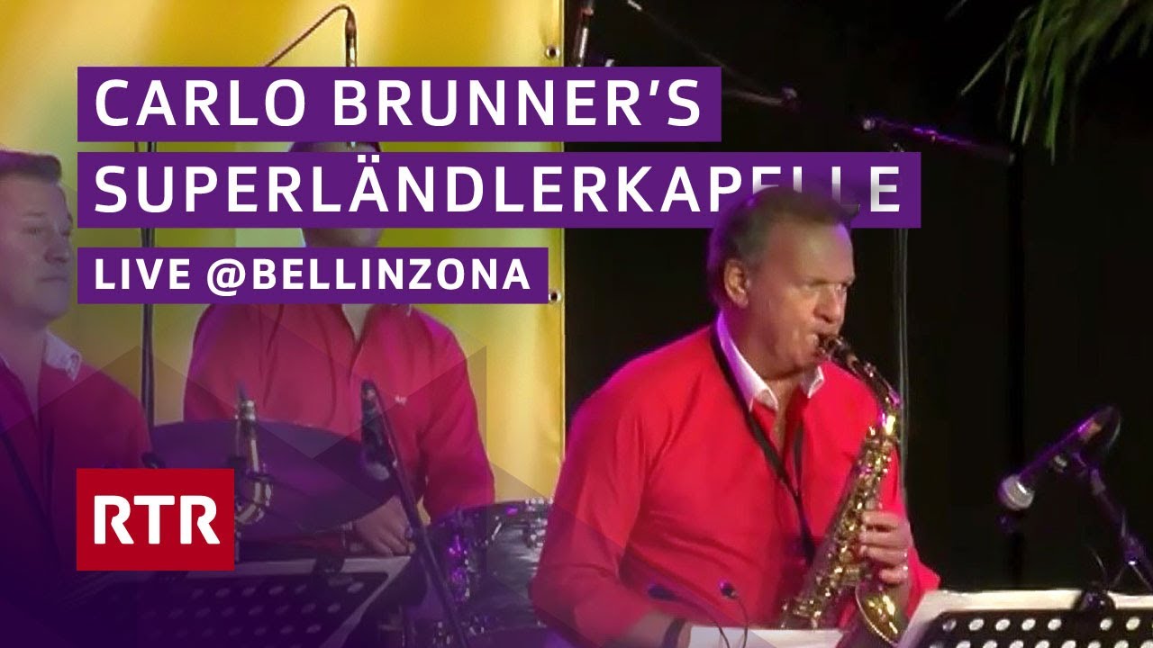 Carlo Brunner's Superl&auml;ndlerkapelle live @Bellinzona l Eidgen&ouml;ssisches Volksmusikfest 2023 I RTR