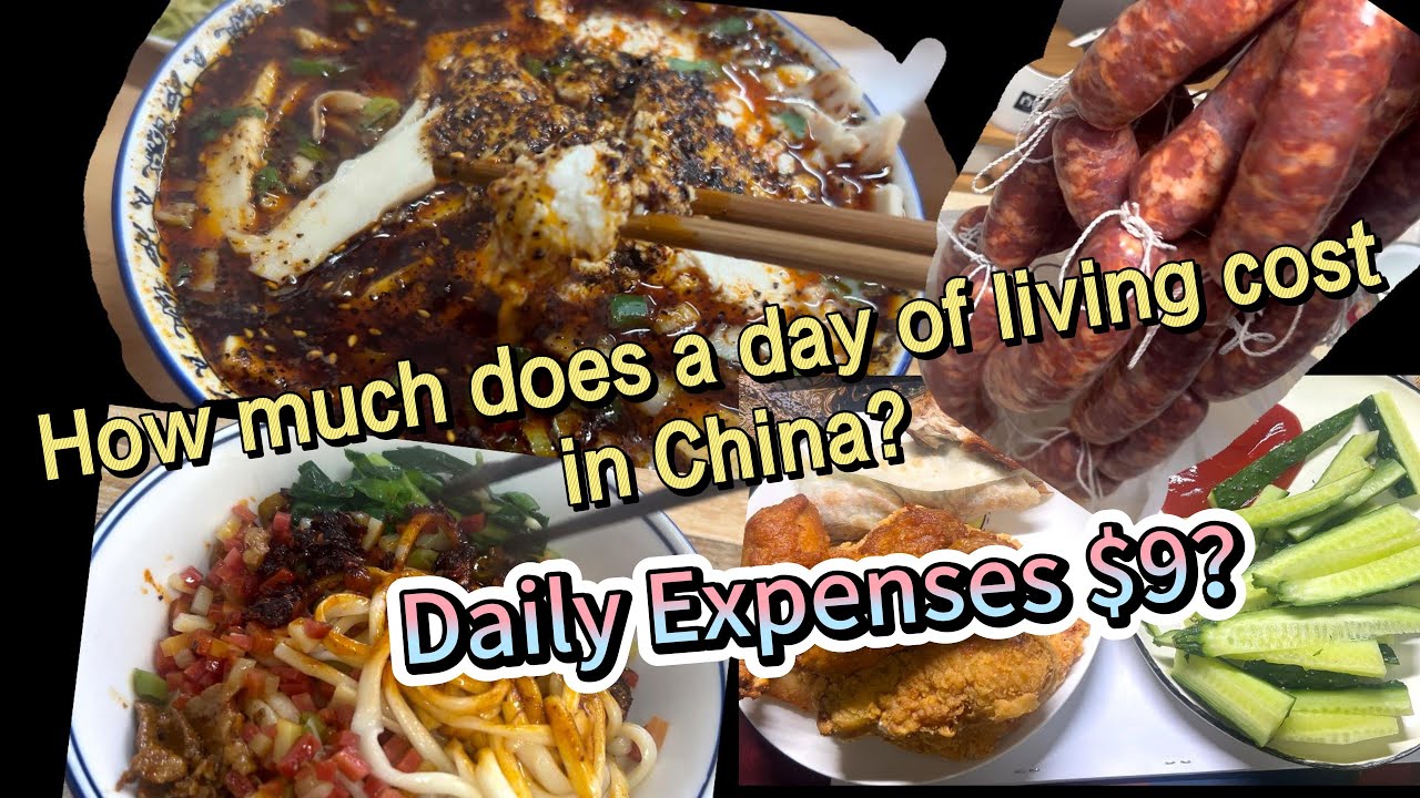 How Much Does a Day Cost for Chinese People?中国一天生活成本The Daily Life of Chinese People  /Life in China