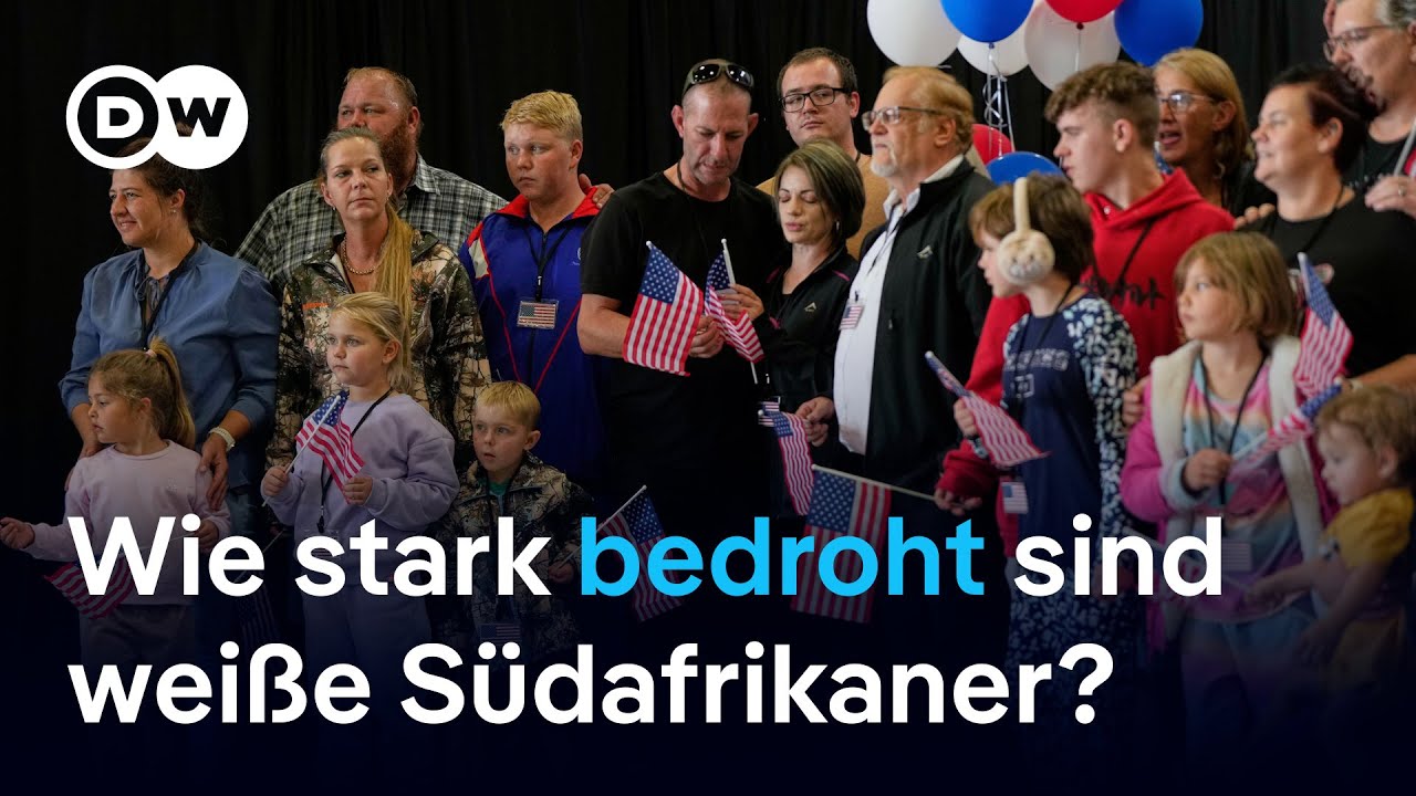 Wollen wei&szlig;e S&uuml;dafrikaner wirklich in die USA auswandern? | DW Nachrichten