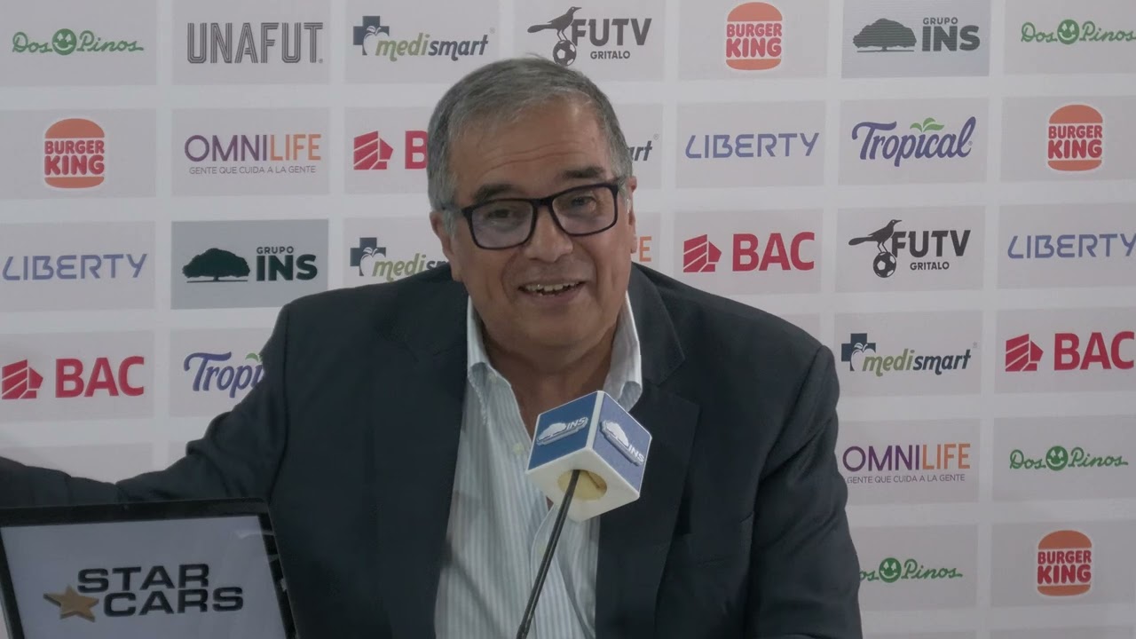 Presentación COMPLETA de Hernán Medford como técnico del Deportivo Saprissa