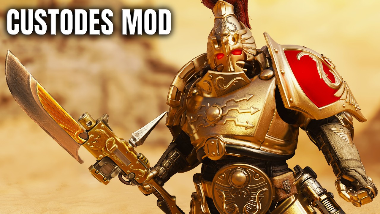 THE EMPEROR’S WRATH – Custodes Guardian Spear Gameplay | Space Marine 2 (4K, Mods)