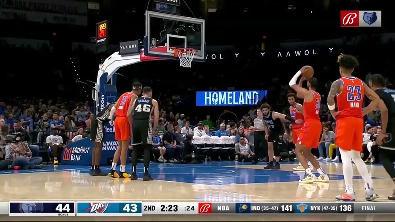 Olivier Sarr vs MEM 22 PTS         4.09.23