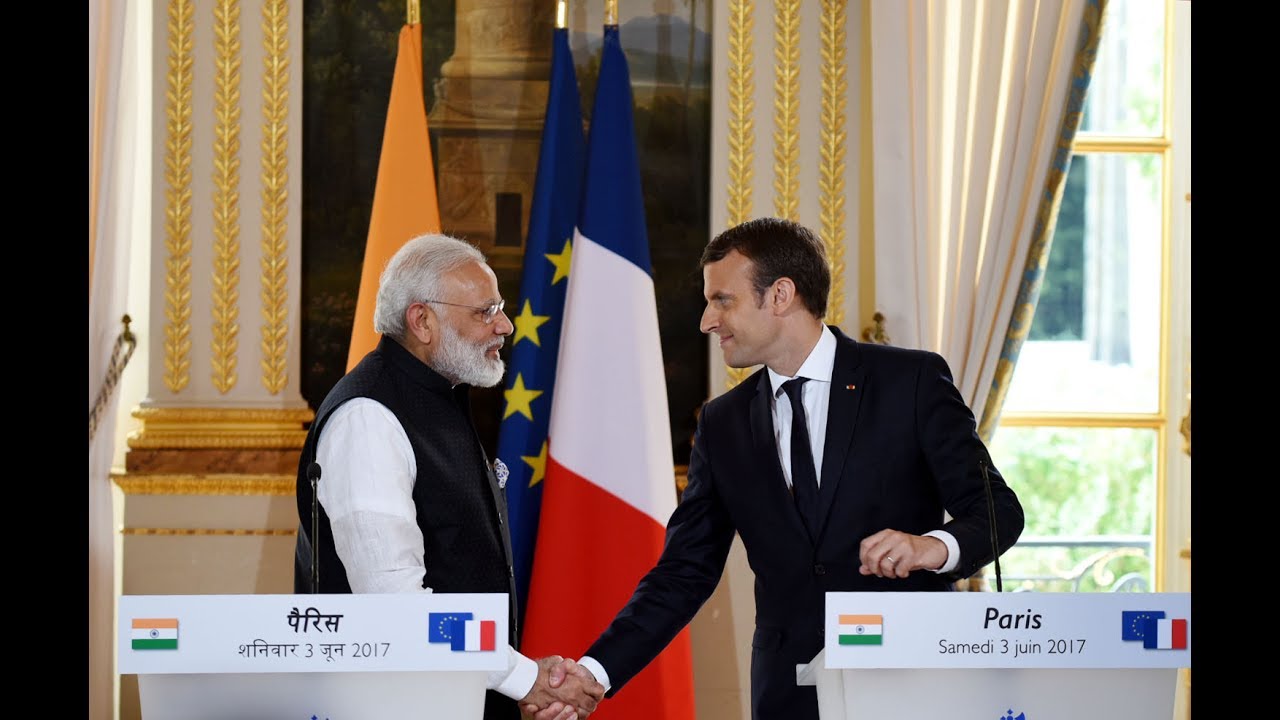 PM Modi at Joint Press Statements with President Emmanuel Macron of France in Paris, France | PMO