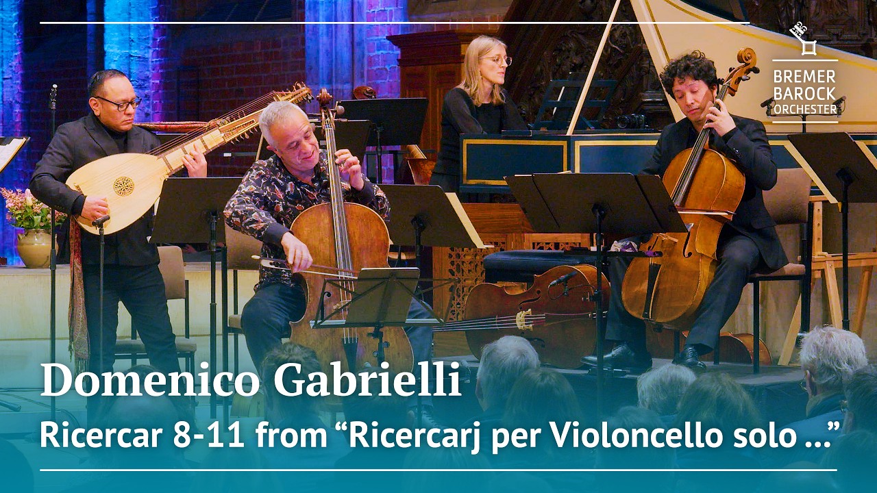 Domenico Gabrielli: Ricercar 8-11 from 