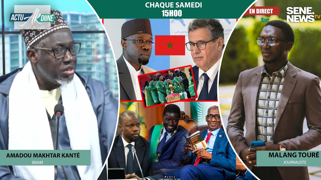 DIRECT | Imam Kanté : UCAD, étudiant poignardé, tensions Maroc-Sénégal, primes des Lions