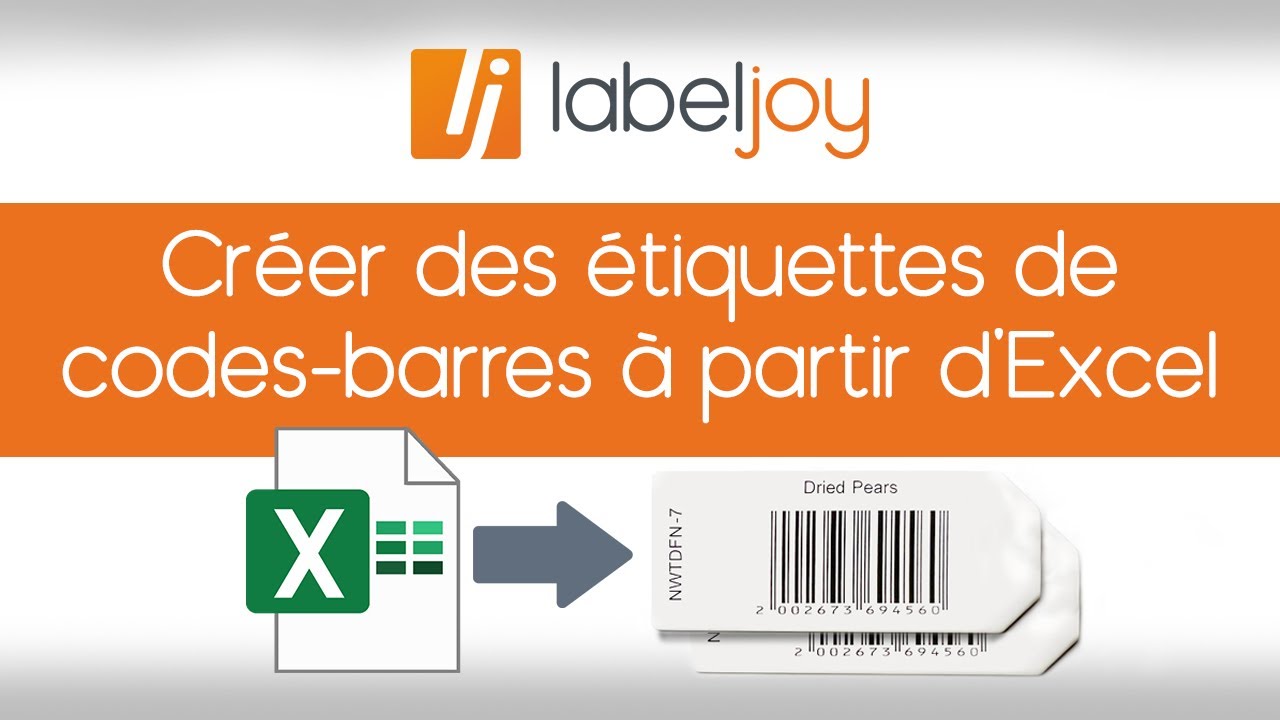 Créer des étiquettes de codes-barres à partir d'Excel: guide étape par étape facile