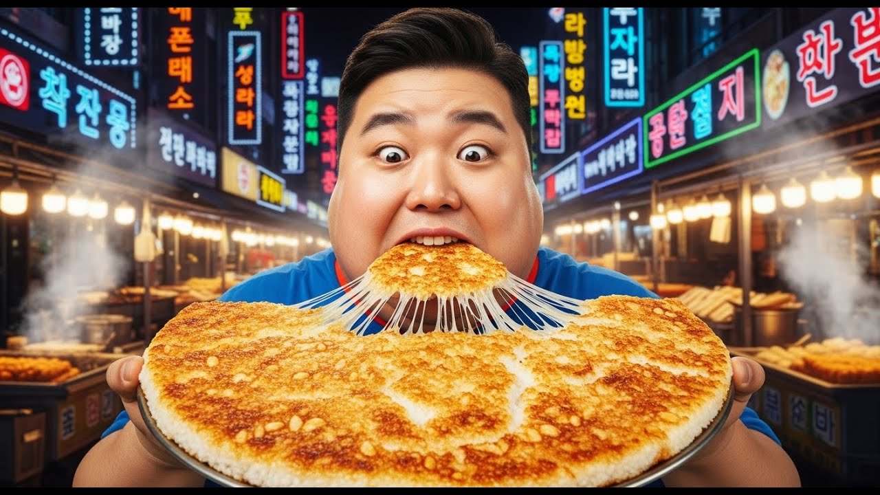 3,000 찹쌀떡 a Day! Chewy Baked Glutinous Rice Cake ASMR I Korean Street Food