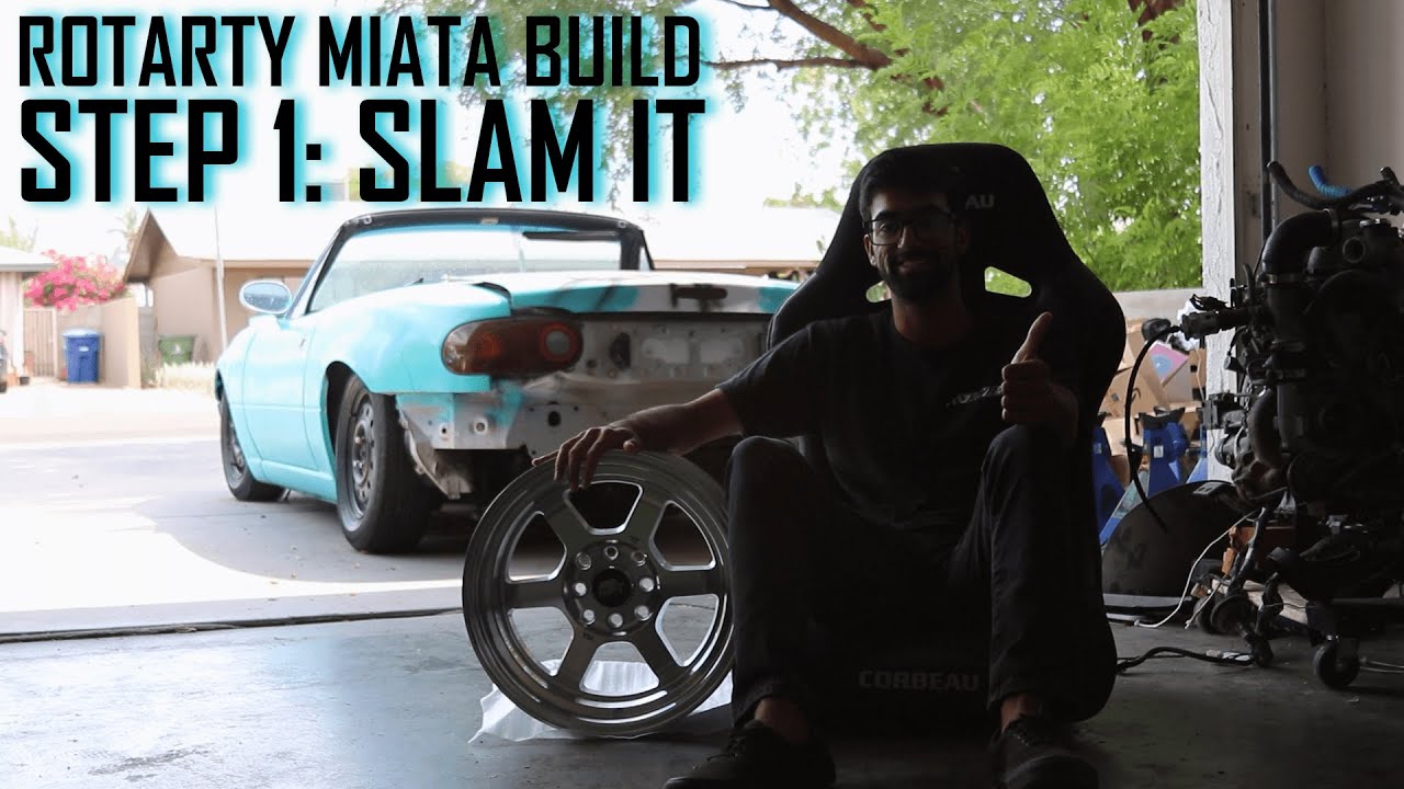 Rotary Miata Build | Pt. 1 (Subframe and Coilovers)