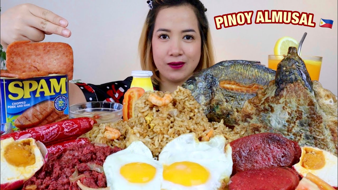 ULTIMATE PINOY ALMUSAL MUKBANG | CHAOFAN, SPAM, HAMONADO, CORNBEEF, TORTANG TALONG, HOTDOG, ITLOG