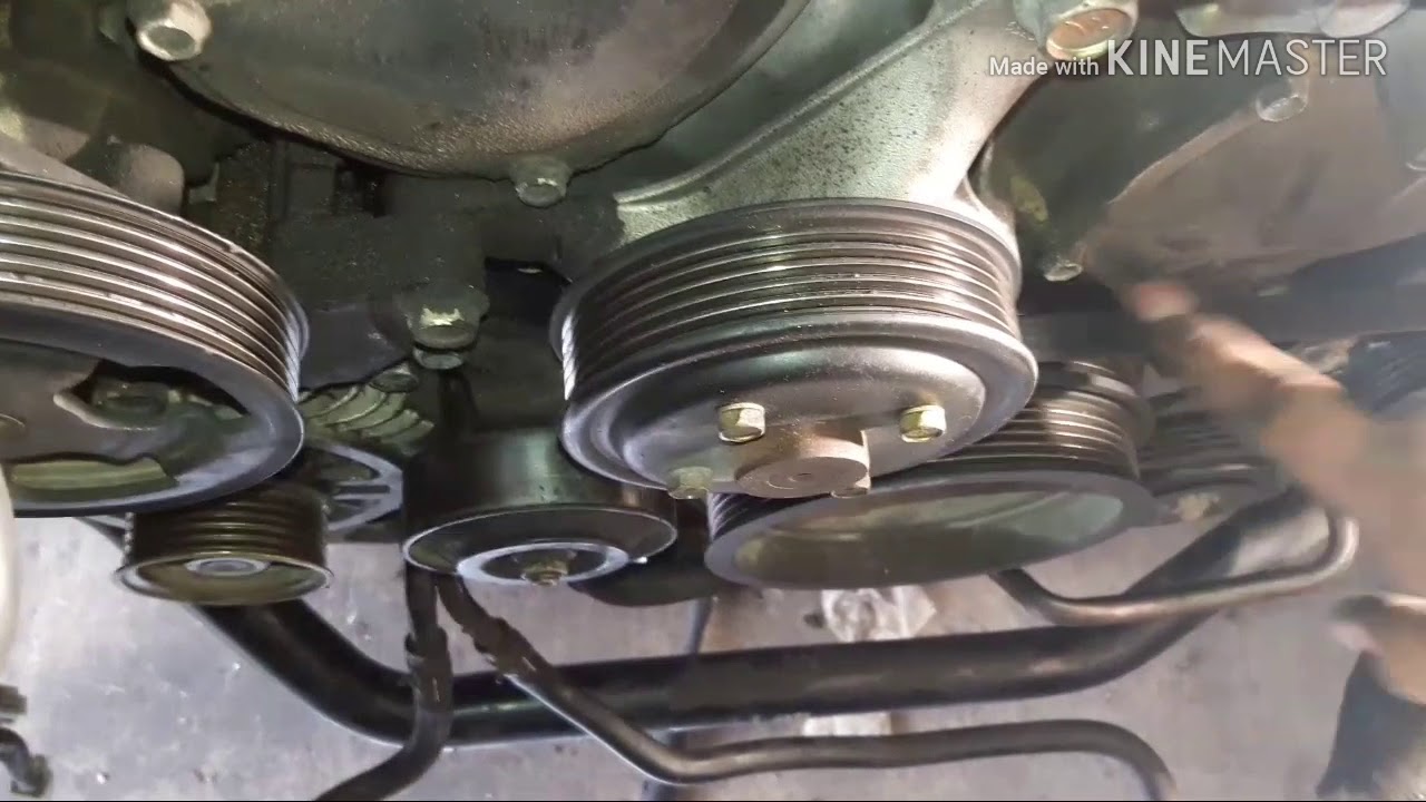 How to replace a serpentine belt- Infiniti G35