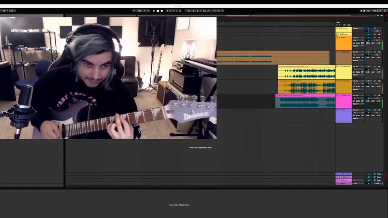 Mario Camarena from CHON plays Cloudy