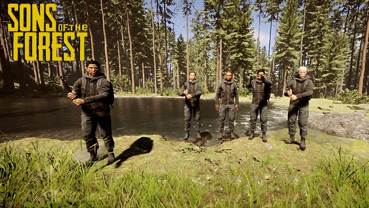 Day One, Community Multiplayer Playthrough! (Sons Of The Forest)
