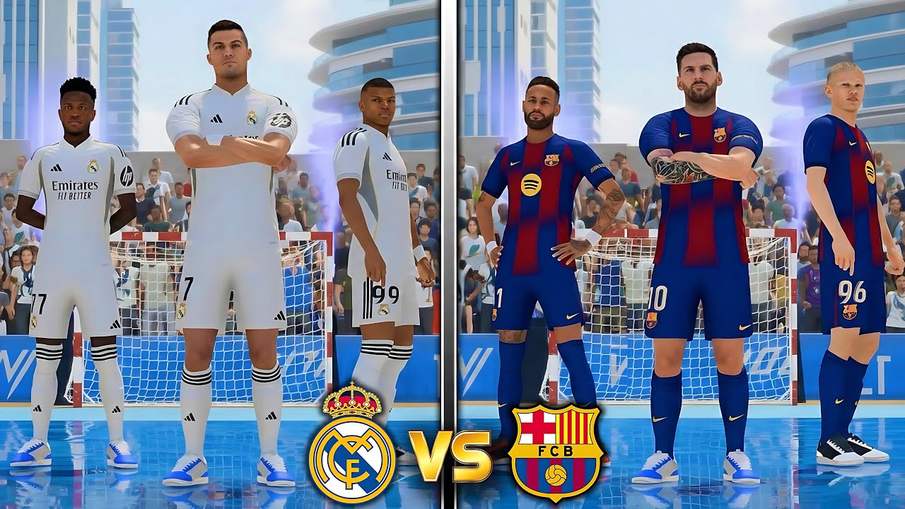 FIFA VOLTA 26 - RONALDO, MESSI, NEYMAR, MBAPPE, VINI JR ALL STARS | REAL MADRID VS BARCELONA - FINAL