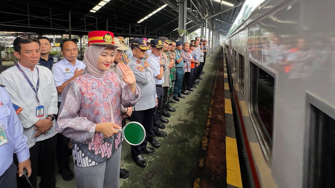 Wagub Jihan Nurlela Lepas Mudik Gratis