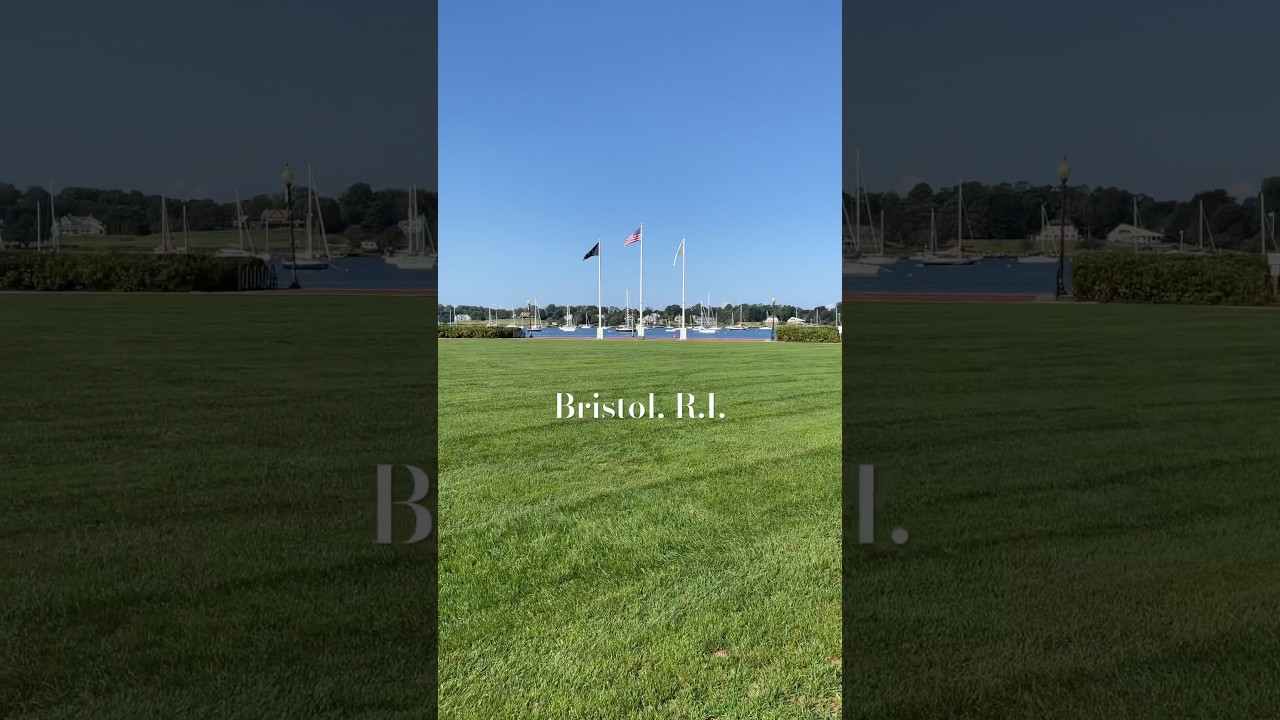 Mornings in Bristol, Rhode Island #travel #smalltownlife #newengland #dailydoseofbristolri