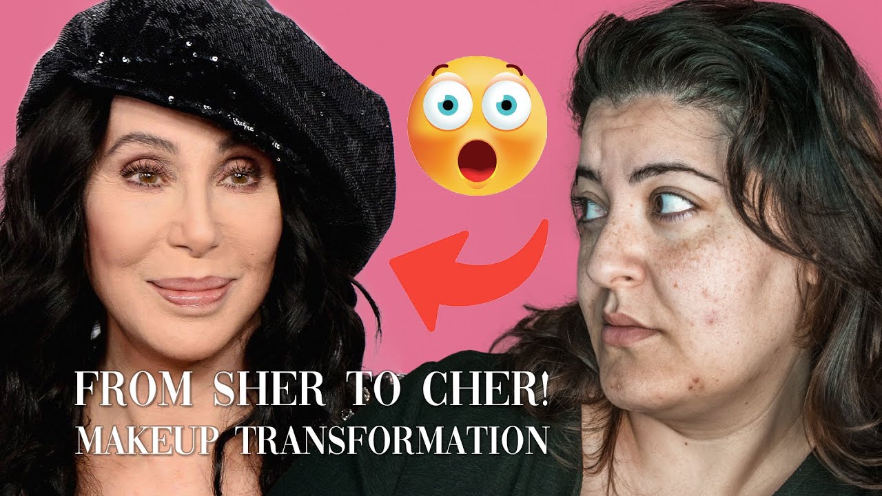 From Sher to Cher │Cherilyn Sarkisian│ Mesmerizing Makeup Transformation!
