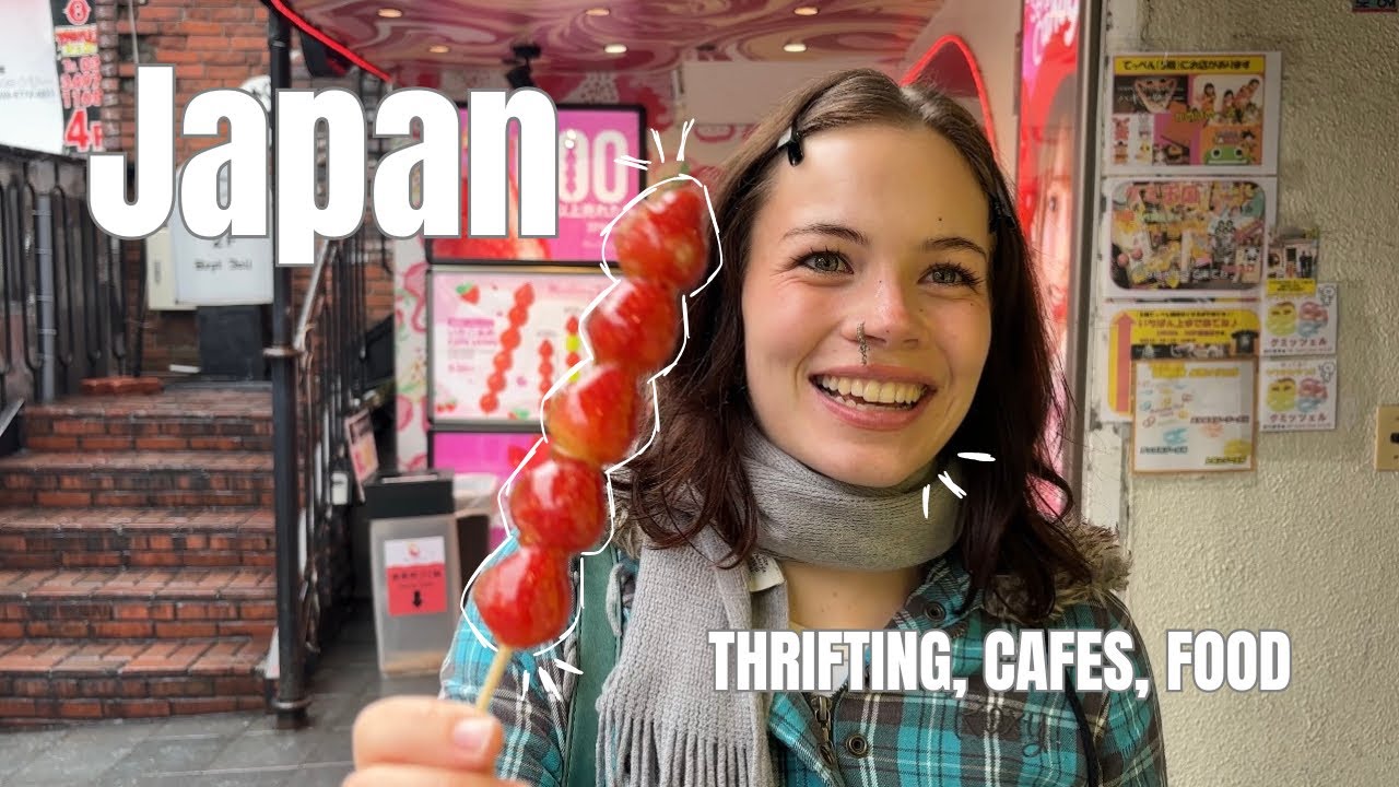 *THE* JAPAN VLOG (thrifting, cafes, animals)