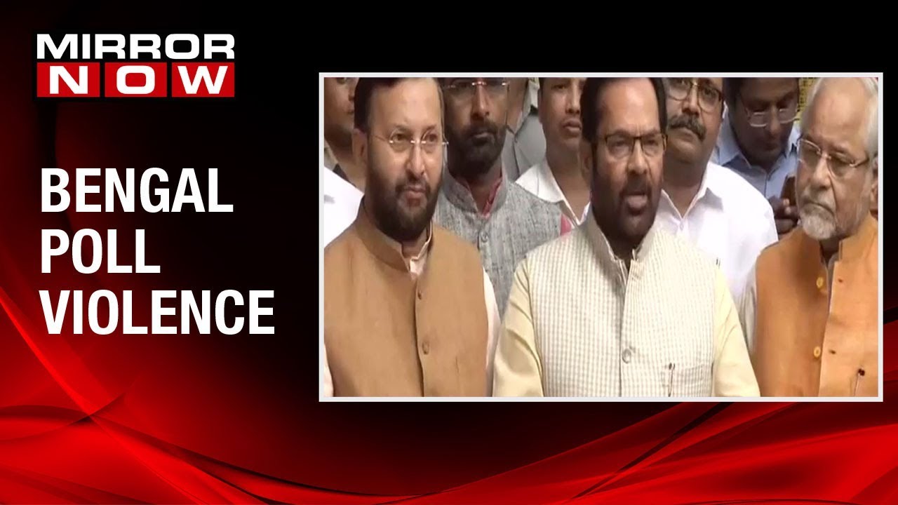 Bengal poll violence: BJP delegation meets EC, says 'EC must take action against TMC'