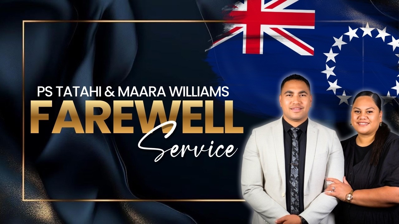 Tuesday 24th February | 7:30pm | Ps Tatahi & Maara Williams Farewell | Ps Dan Stephan