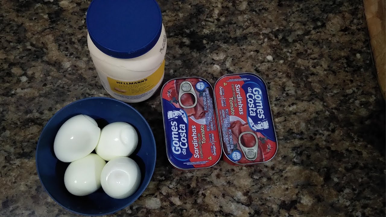 Patê de sardinha receita _ sardine pate recipe