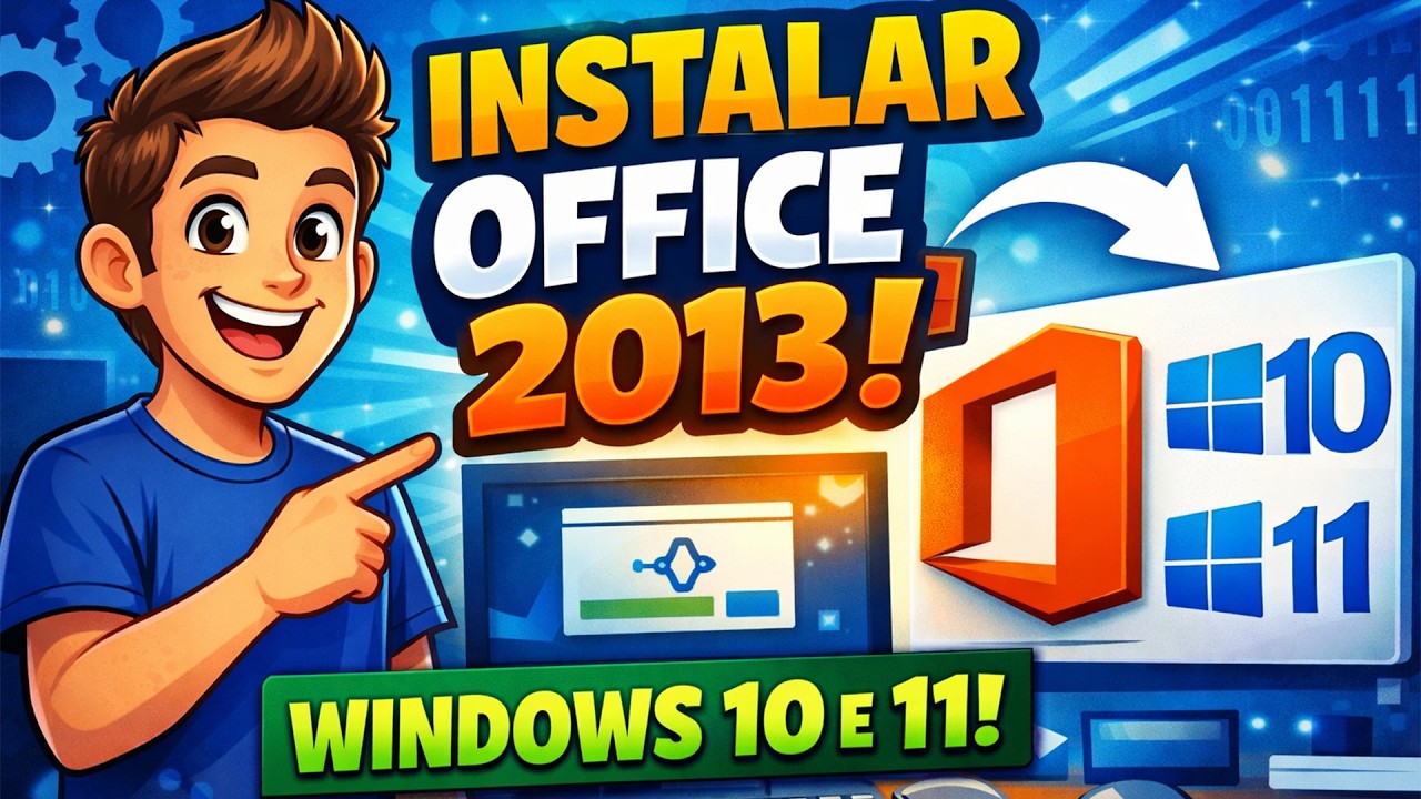Como Instalar o Office 2013 no Windows 10 e 11 (Rápido e Fácil)
