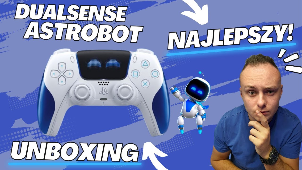 DualSense Astro Bot JoyFul - Unboxing PL