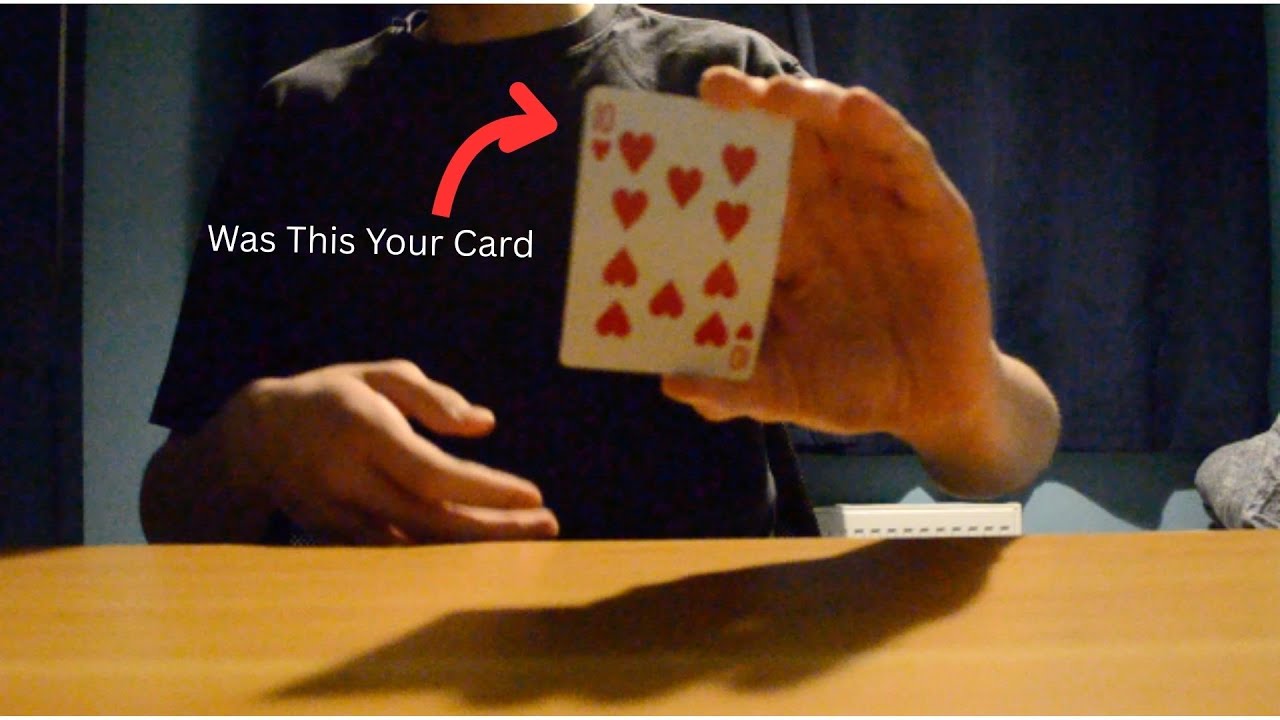 How To Do The Magicians Force !