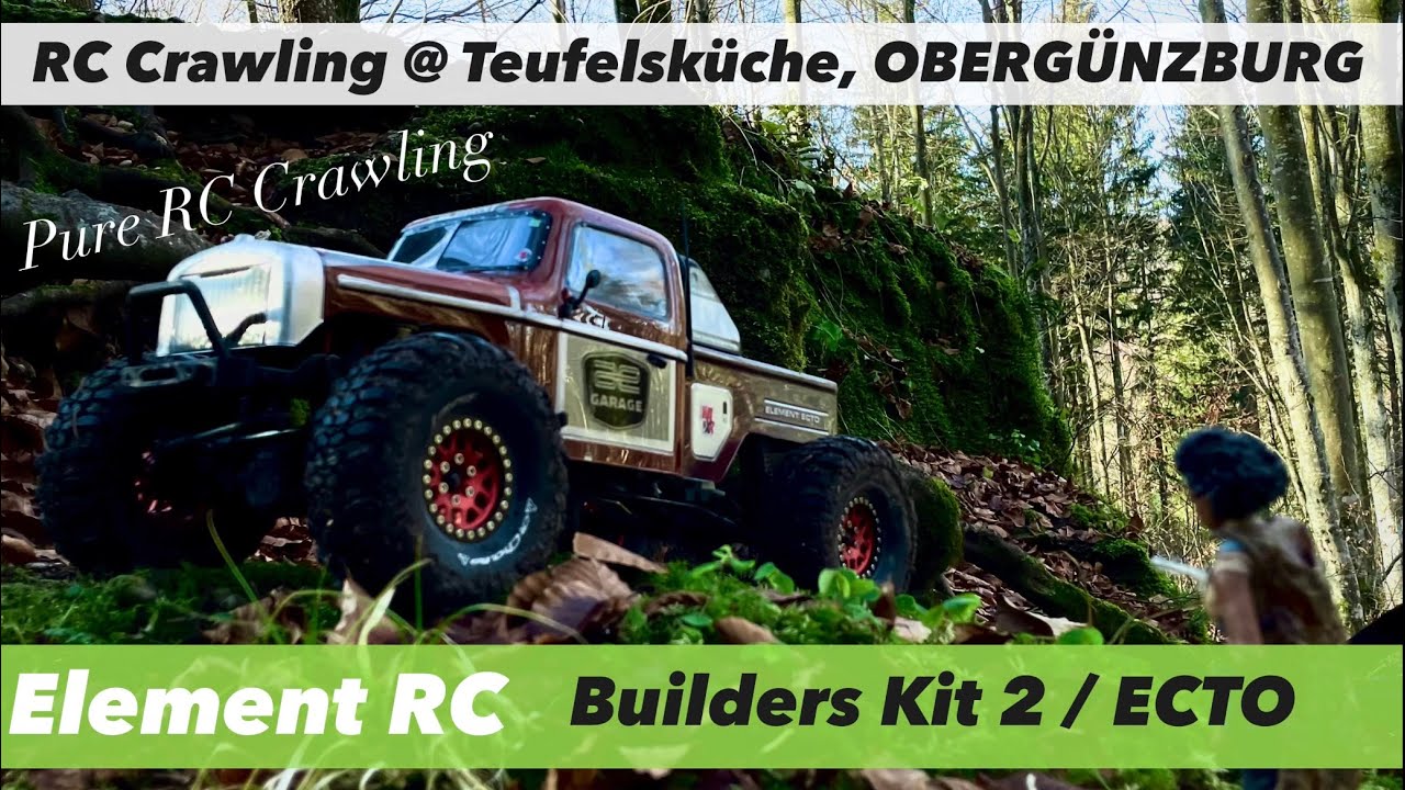 ELEMENT RC - Pure RC Crawling @Teufelsküche / Devilskitchen OBERGÜNZBURG - Builders Kit 2 / Ecto