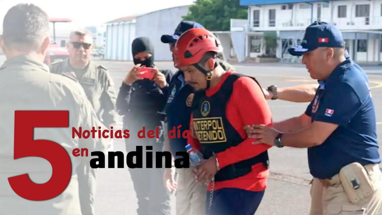 Las 5 del día: Hoy llega al Perú extraditado Erick Moreno, “El Monstruo”