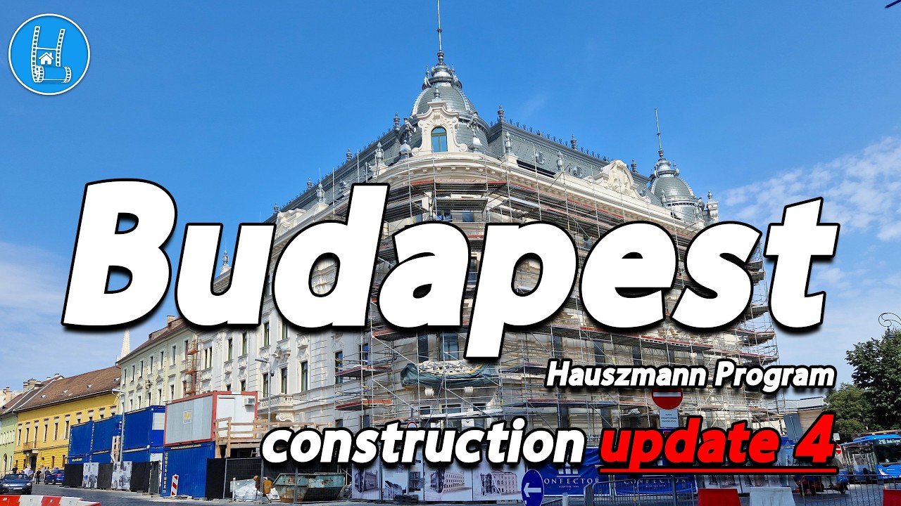 Budapest - Hauszmann Program - construction update 4 🇭🇺♥️ 4K