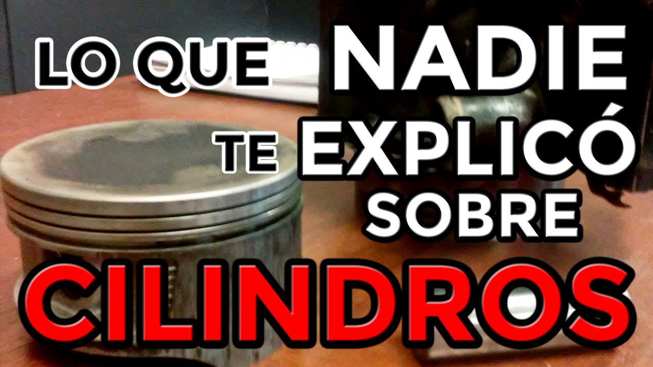 CILINDRO de MOTO - Detalles [CURSO de MEC&Aacute;NICA DE MOTOS]