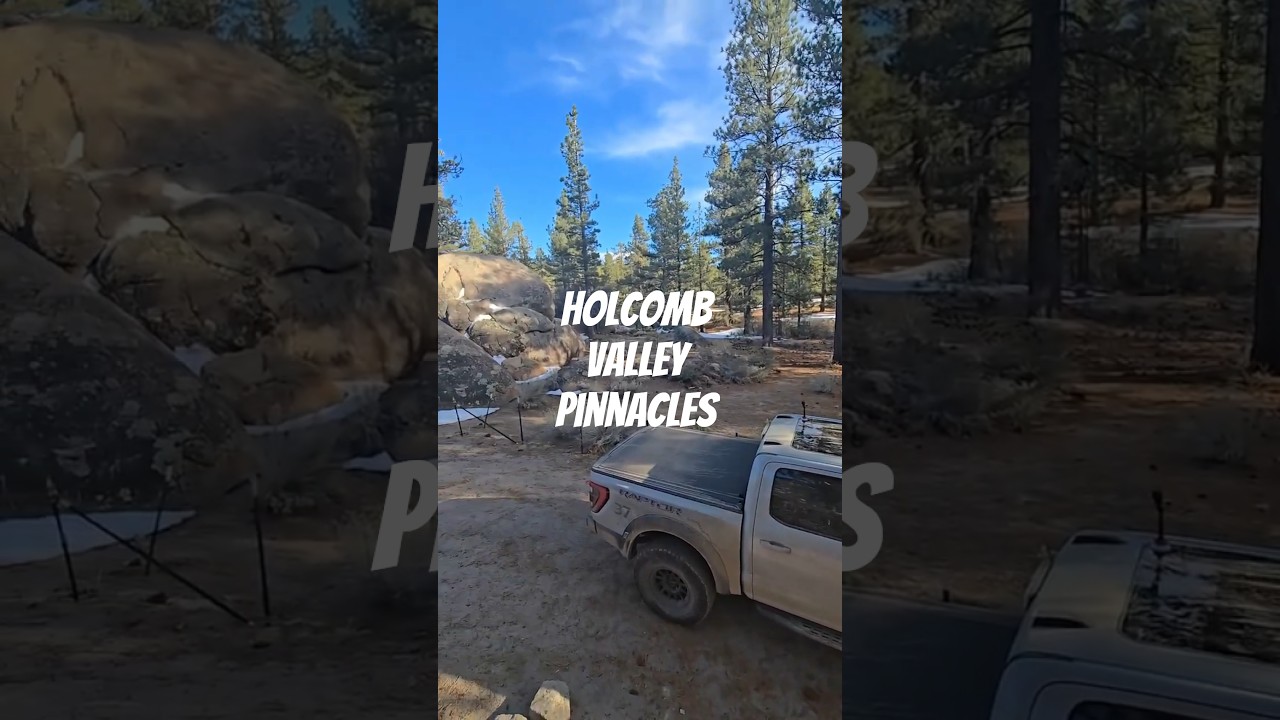 If you have never been to Holcomb Valley Pinnacles, you must go!