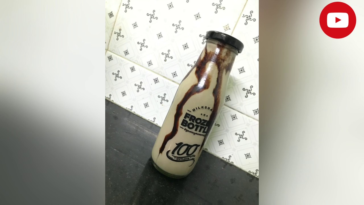 Frozen Bottle Kitkat Oreo Milkshake At Home