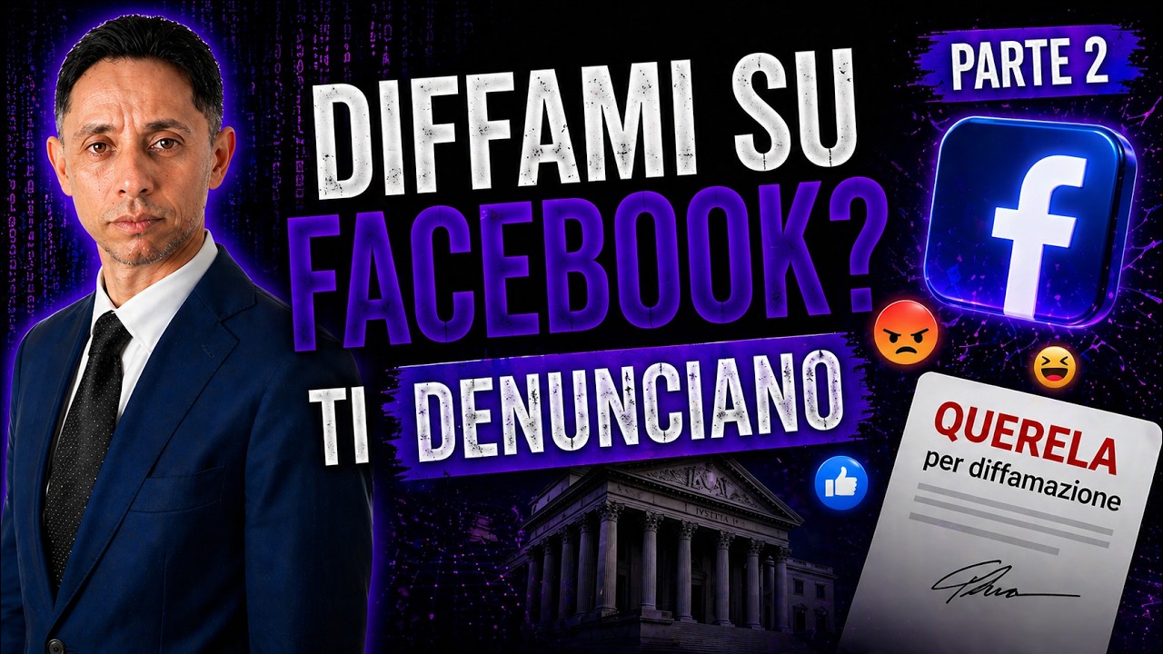 🕵️‍♂️Diffamazione su FACEBOOK: le indagini della Procura – parte 2