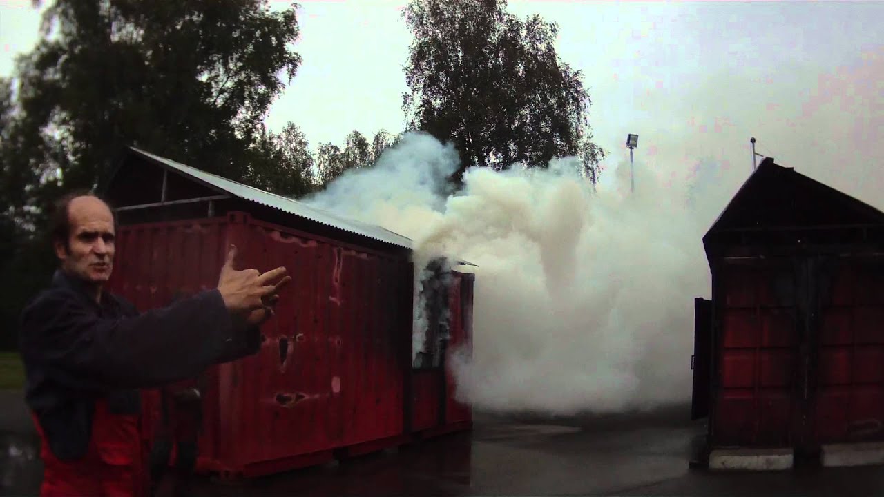 Demo Backdraft tijdens oefendag in antwerpen