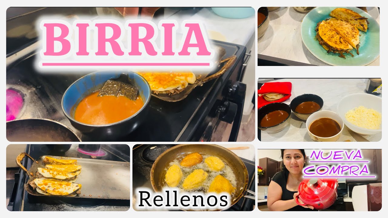 Hicimos BIRRIA TACOS muy FÁCILES DE PREPARAR 🌮RELLENitos de plátano que salieron mal 😟