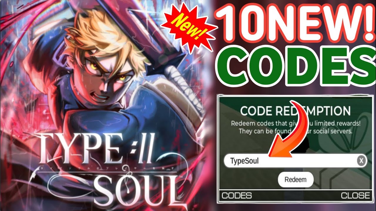 ⚠️ Новые ⚠️ ВСЕ РАБОЧИЕ КОДЫ для Type Soul в декабре 2025 года - Коды Roblox Type Soul 2025 - Typ...
