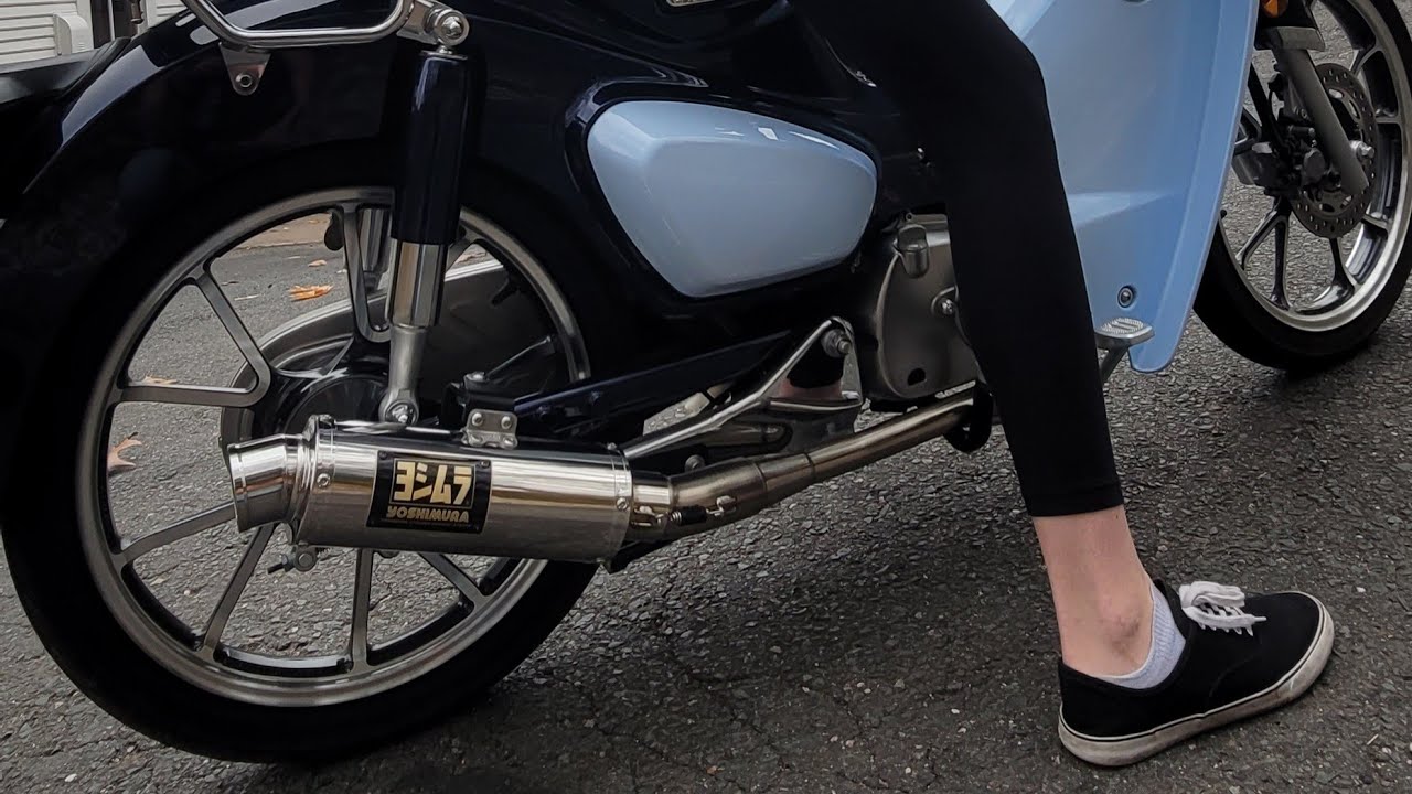 ВЫХЛОПНАЯ СИСТЕМА YOSHIMURA НА HONDA SUPER CUB 2020 ДЖОРДАНА!