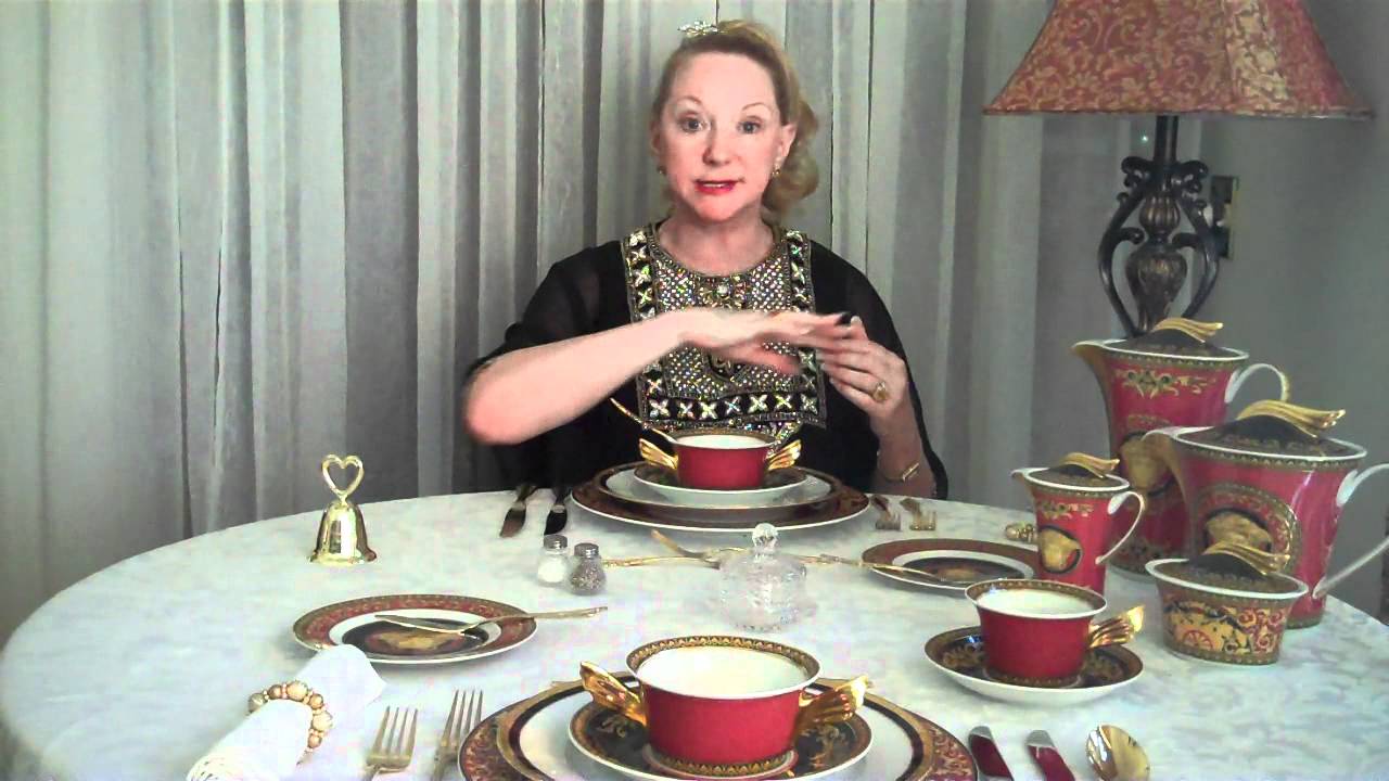Dining Table Etiquette Part 1 Gloria Starr, Global Authority