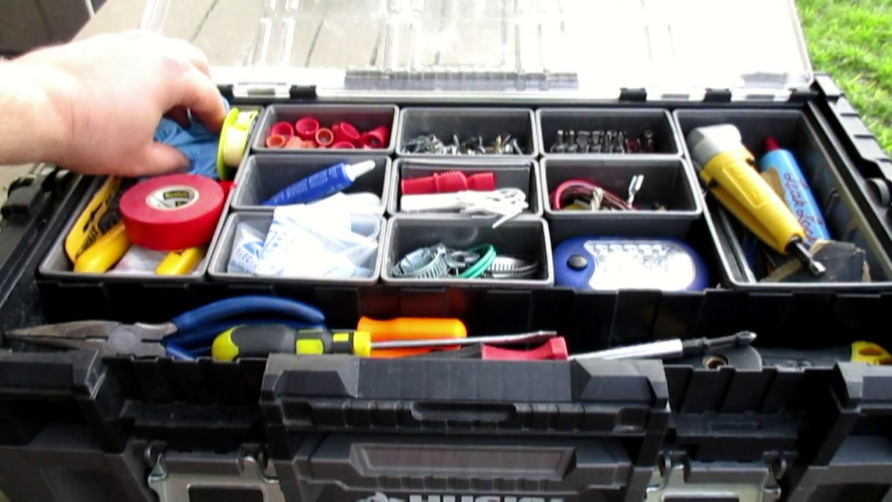 Ящик с инструментами для ремонта бытовой техники / Appliance technician toolbox