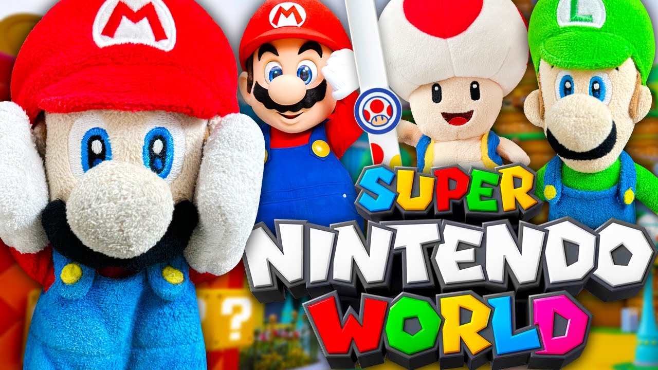 Paper Mario Bros - Super Nintendo World!